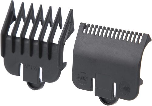 KALANKA-Tondeuse à Cheveux Professionnelle Guides de Protection, 2pcs 1,5 Mm 4,5 Mm Guides de Coupe Protège-Cheveux Peignes Remplacement Tondeuse à Cheveux Fourniture pour Tondeuses à