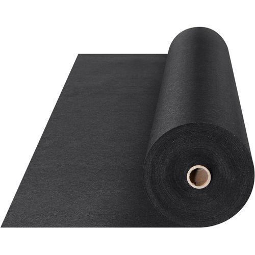 Asfasfq-Vevor Géotextile Non Tissé 1x50 M Toile De Paillage Anti-Mauvaises Herbes 150 G/M² Tissu D'allée Perméable Résistant À La Déchirure Pour Systèmes De Drainage, Aménagement Paysager, Couvre-Sol