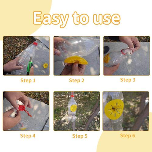 ASFASFq-10 Pièces piège à guêpes, piege frelon, piege guepe, piege a frelon asiatique exterieur, piège à guepes extérieur, pieges à guepes et frelons