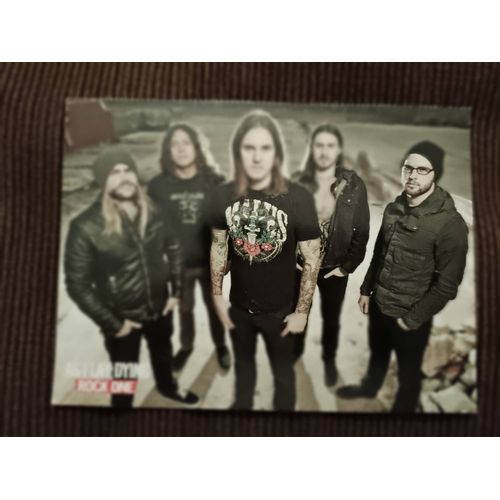 Carte Postale Colorée "As I Lay Dying"Années 2000.