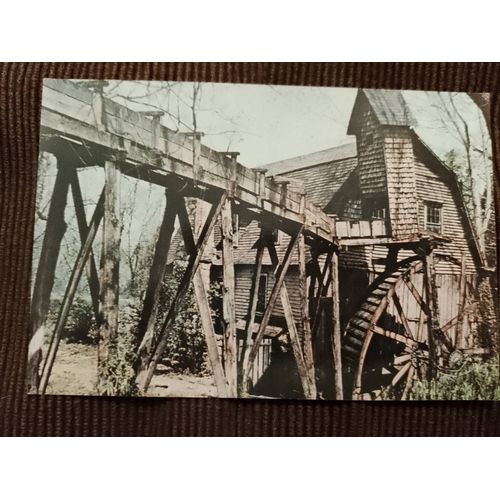 Carte Postale Marron/Coloré "Old Cain S Mill,Russelville"Vintage Années 90.