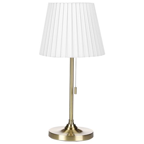 Lampe À Poser Bronze Et Blanc Torysa