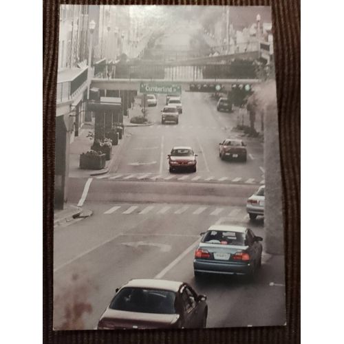 Carte Postale Colorée "Downtown Morristown"Vintage Années 90.