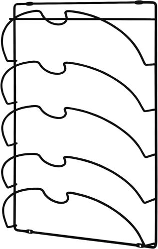 Ulteronixshop-Joejis Rangement Couvercle Casserole Pour Placard Ou Mural - 2 En 1 Autoadhésif 3m Sans Percage Ou Option À Vis - Support Couvercle Cuisine - Porte Couvercle Placard