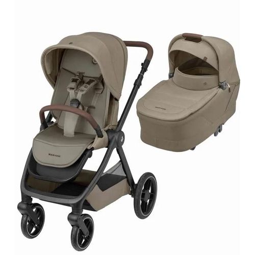 Maxi-Cosi Poussette Duo Oxford Plus, Avec Nacelle Bébé Sense, De La Naissance À 4 Ans (22kg), Twillic Truffle