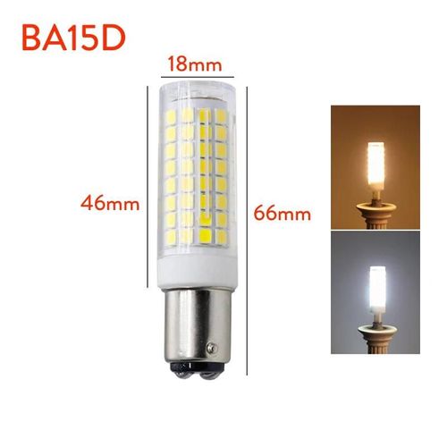 Lugh-Luminosité 102 Led G4 G9 Ba15d E11 E12 E14 E17 Led Ampoules De Maïs 9w Remplacer 80w Lampes Halogènes Ac 220v 110v Pour Maison