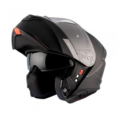 Casque Moto Modulable P/J Mt Helmets Genesis Sv Noir Mat Taille L 59-60cm Neuf