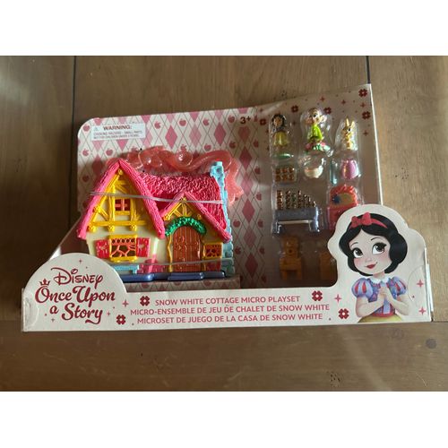 Playset figurine Disney Blanche neige style Polly Pocket #Disneyland Paris