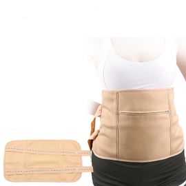 Paquet D'huile De Ricin Pack Compresse Qui De L'huile De Ricin Beige