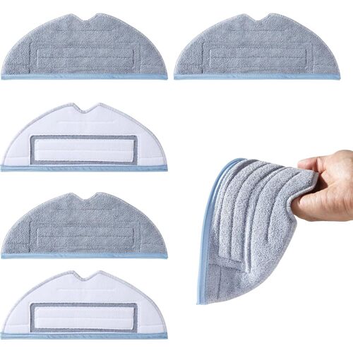 KALANKA-8 pièces pour Roborock S8/S7/S7 MaxV Ultra/S7 MaxV Plus/S7 MaxV/S7 Max Ultra/S7 Pro Ultra/T7 chiffon de nettoyage spécial, serpillière lavable en microfibre