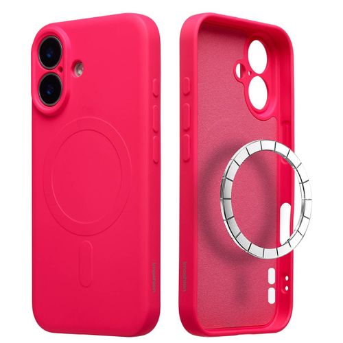 Imoshion Coque Couleur Avec Magsafe Iphone 16 Neon Pink