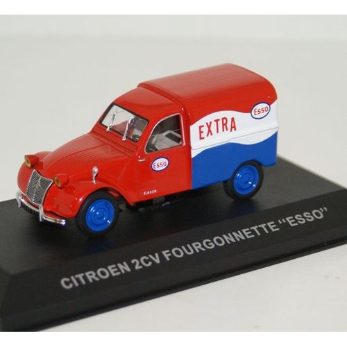Altaya Camionnette D Antan Citroen 2cv Esso Avec Fascicule N 8-Altaya