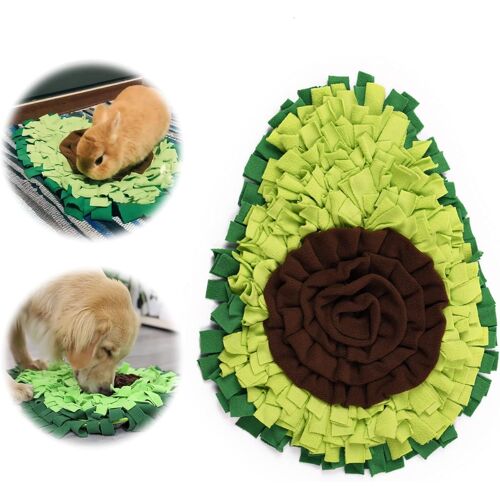 Kalanka-Tapis À Renifler Pour Chiens - Tapis De Fouille Chien Tapis Éducateurs Pour Chiens, Coussinets Slow Food Pour Chiens Coussinets Renifleurs Pour Animaux De Compagnie (1 Pièce, Gris)
