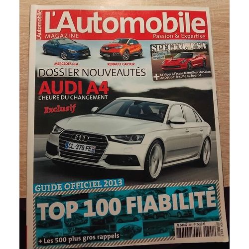 L'Automobile Magazine - Février 2013 / Top 100 Fiabilité