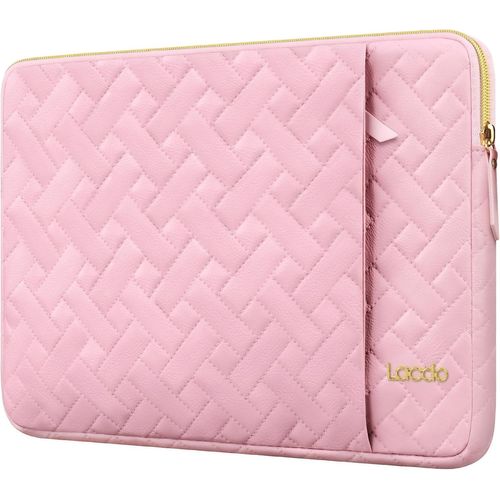 SJZG-Housse Pour Ordinateur Portable Pour 16 Pouce New Macbook Pro M4/M3/M2/M1 Pro/Max A3403 A3186 A2991 A2780 A2485 A2141 2024-2019, 15"" Surface Laptop 7Th Copilot+Pc/Surface Laptop 6 5 4 3, Rose