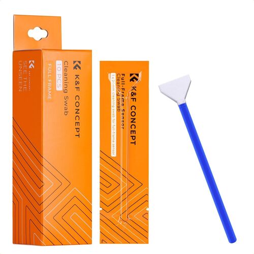 Plein Format Écouvillons de Capteur de Caméra 10 x 24 mm Kit de Nettoyage (sans poussière et emballés sous Vide)