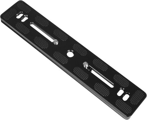 Plaque à dégagement rapide de 200 mm compatible avec la rotule et la pince Arca Swiss standard,plaque longue Quick Release avec vis 1/4"" pour trépied à rotule