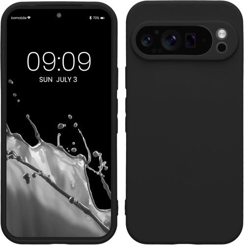 Coque Silicone Noir Pour Google Pixel 9 Pro Little Boutik©