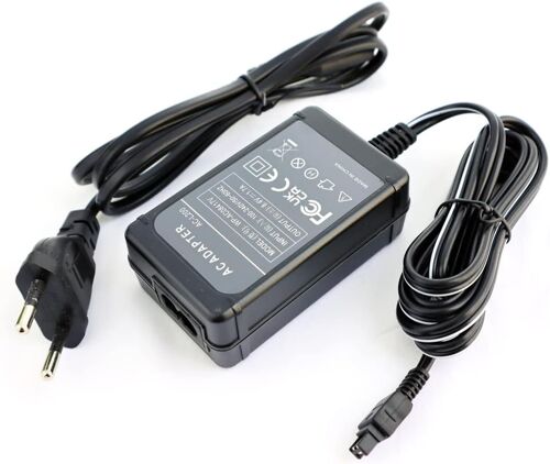 AC-L200 Bloc d'alimentation Chargeur Adaptateur Secteur remplace AC-L200 AC-L20 AC-L25 Compatible avec Les caméscopes Sony Handycam DCR-DVD/HC/PC/SR/SX,HDR-CX/HC/PJ/SR séries caméras