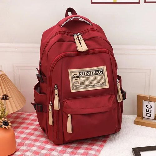 KALEC-2025 Nouveau Sac À Dos Pour Filles Grande Capacité Pour Garçons Collège Lycée Primaire Niveaux 4-6 Étudiants Sac De Voyage,30Cm 12Cm 45Cm,Khaki