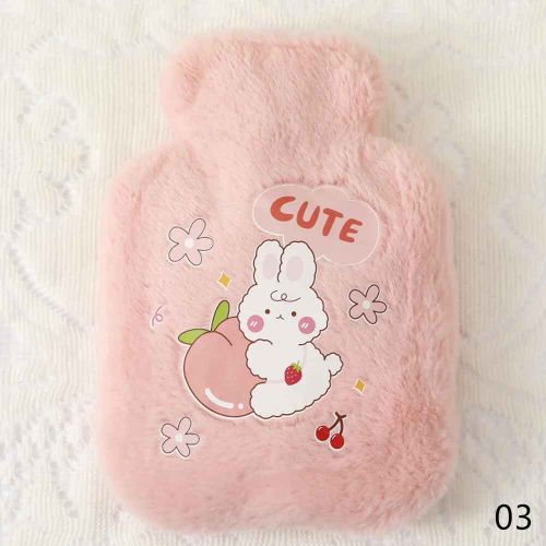Sac Bouillotte Pour Filles,Chauffe-Mains En Peluche,Pack Chauffant Instantané Pour Le Ventre,Coussin Chauffant Pour L'hiver,Mignon - Type 750ml C