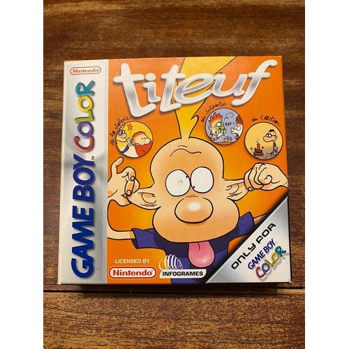 Titeuf - Game Boy Color Nintendo (Boite + Notice)