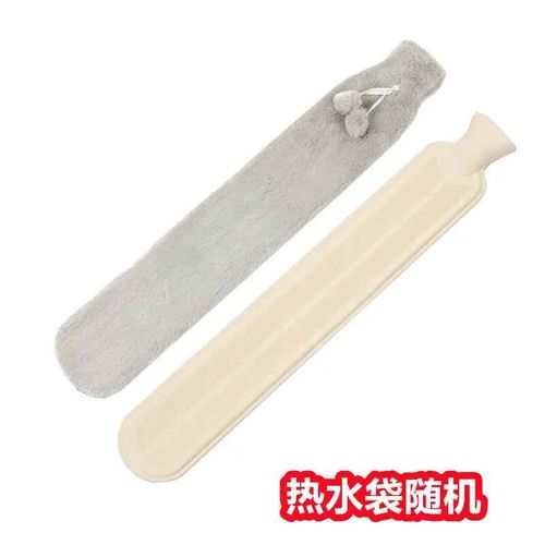 Bouillotte Longue Avec Couverture Souple Pour Femme,Sac D'eau Pour Le Cou,Pour Les Jambes Arrière Et La Taille,Utilisation Froide,1l,Cadeau De Lit Chaud Pour L'hiver #R