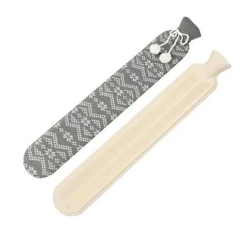 Bouillotte Portable Avec Ceinture De Sagesse Du Ventre,Juste De Protection,Chauffe-Mains,Long,Résistant À La Tension,Vpn - Type Greysnowflake-1l