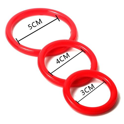 Ensemble D'anneaux De Pénis En Silicone Pour Hommes, Anneau Pénien, Retard D'éjaculation, Jouets Sexuels Pour Adultes, Érection De Serrure De Bite, Boutique Sexy, 3 Pièces