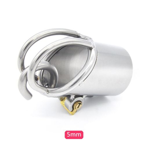 Piercing Pour Pénis Masculin En Acier Inoxydable,Verrouillage De Crevaison Pa,Cage À Coq De Bondage Bdsm,Dispositif De Chasteté,Jouets Sexuels Pour Hommes,Produit Pour Adul - Type A215-Hook Dia.5mm