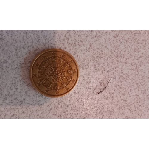 Pièce 50 Centimes Euros Portugal 2003 Rare Incm
