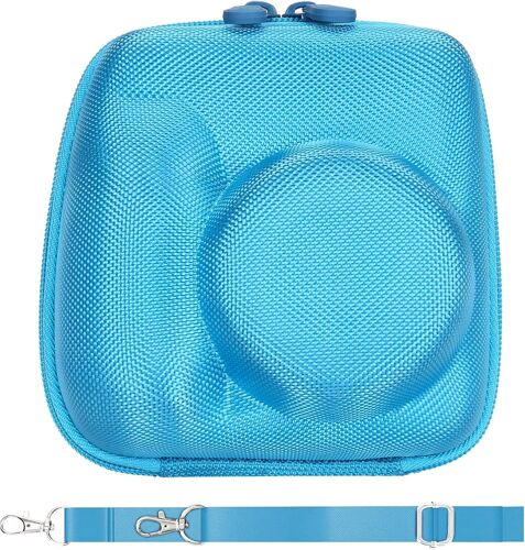 Housse Etui Case pour Fujifilm Instax Mini 12/11 Instax Mini Appareil Photo Instantané 12/11 Case(Only Case) (Bleu)