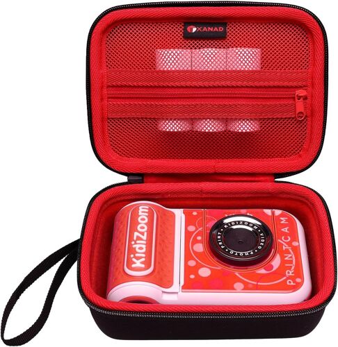 Camera Étui pour vtech kidizoom Kids Video Appareil Photo NuméRique Coque (Rouge)