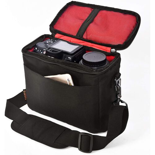 sac à bandoulière caméra SLR étanche,Noir ,Sac bandoulière,SLR-Taschen