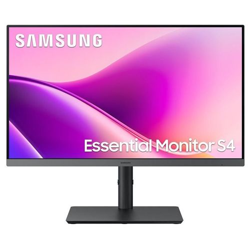 Samsung Essential S4 S24F430UAU - S43UF Series - écran LED - 24" - 1920 x 1080 Full HD (1080p) @ 100 Hz - IPS - 300 cd/m² - 1000:1 - 5 ms - HDMI, DisplayPort, USB-C - noir