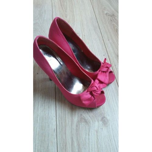 Escarpins Roses Style Pin-Up T. 38