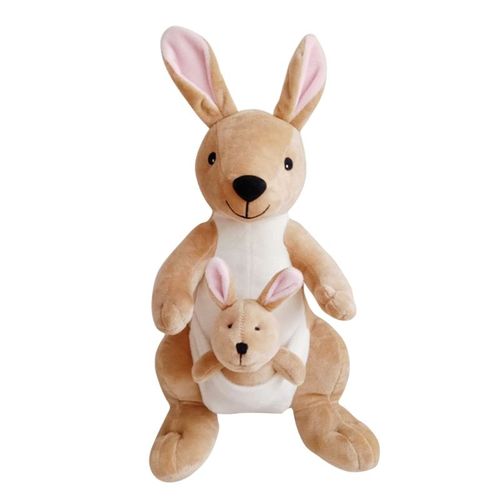 Jouet Animal En Peluche Couleur Café/Orange, Mignon Dessin Animé Interactif, Cadeau Pour Bébé, Jouets De Couchage D5qa