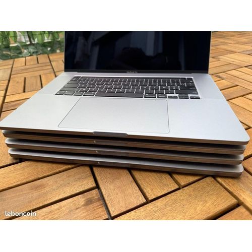 Apple MacBook Pro Retina Touch Bar 2019 - 16" Intel Core i7 - 2.6 Ghz - Ram 16 Go - SSD 500 Go - Silver 550 ?