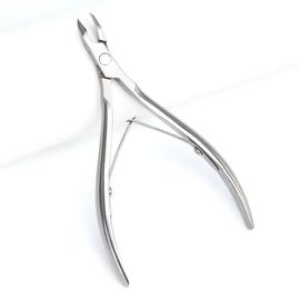 Ore-Coupe-Cuticules Tondeuse Dissolvant De Peau Morte Pédicure Coupe-Cuticules En Acier Inoxydable Outil Pinces À Cuticules Ciseaux De Manucure À Ongles-Argent- 