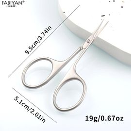 Ore-Coupe-Cuticules De Style Russe,Ciseaux À Cuticules En Acier Inoxydable,Ciseaux Pour Peaux Mortes,Dissolvant De Peau Morte,Outils Pour Ongles-Sandblasted Gray- 