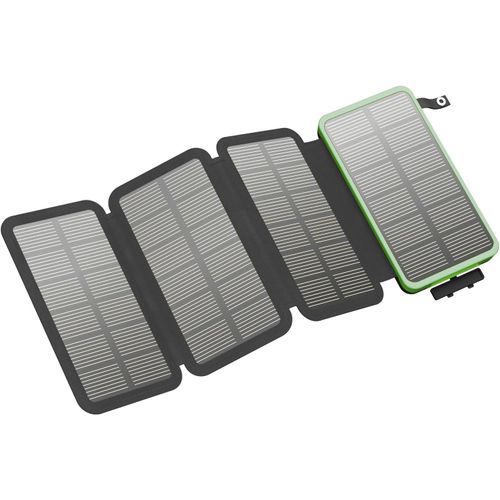 Chargeur Solaire 25000mah, Solaire Batterie Externe Avec Double Sortie Usb 3,0a Et 4 Panneaux Solaires Pliables Chargeur Portable Pour Smartphone, Tablette, Camping Et Plus (Orange)