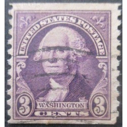 Etats-Unis N°313b Dentelé Verticalement George Washington