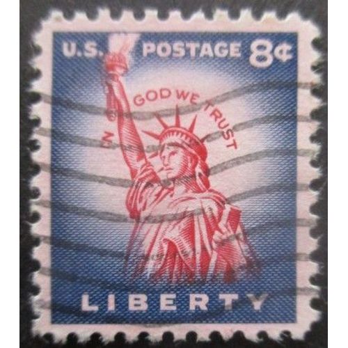 Etats-Unis N°582 Statue De La Liberté Oblitéré