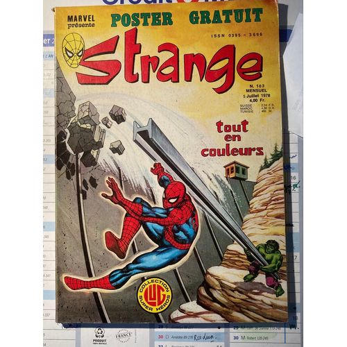 Magazines Strange No103 De Juillet 1978