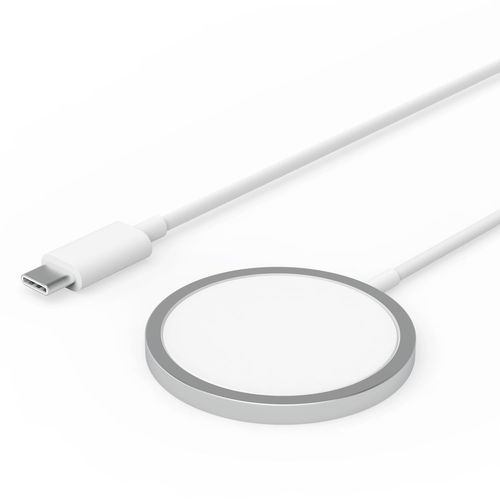 Chargeur Magsafe Usb C, Chargeur Rapide Sans Fil Magnétique 15w, Chargeur Induction Type C Compatible Avec Iphone 16/16 Plus/16 Pro/16 Pro Max/16e/15/14/13/12 Series/Airpods[Z2492]