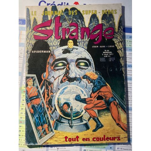 No88 De La Revue Strange Parue En Mensuel En Avril  1977