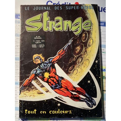 No80 De La Revue Strange Parue En 1976