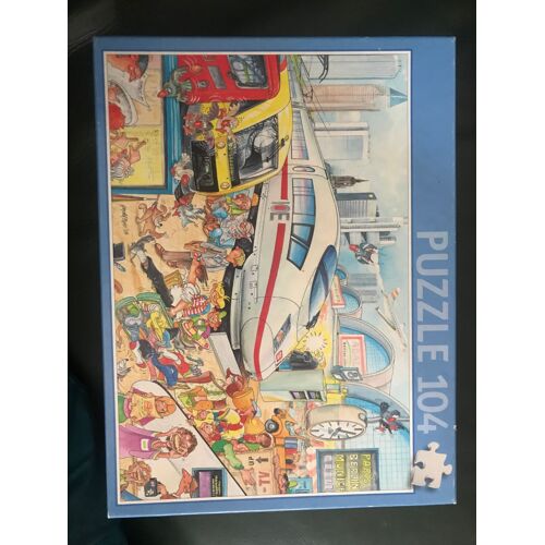 Puzzle Gare - Tgv - Blatz - 104 Pieces - 42x28 Cm - Gerold Como - Gmbh