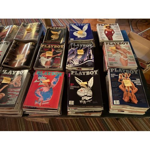 Magasine Playboy À Vendre Collections Presque Complète De 1969 A 1995 Plusieurs Sont Rare Selon La Personne Qui Fait La Page Couverture