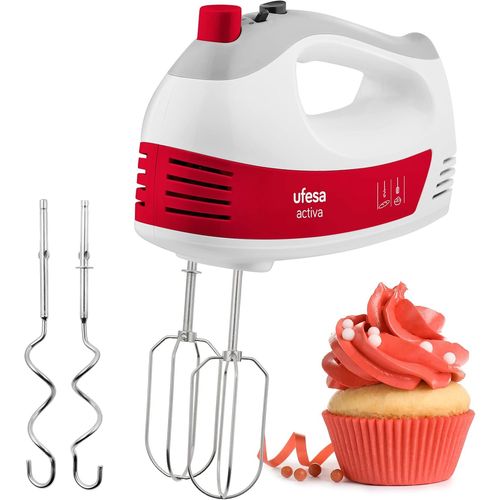 Bv4650 Batteur Electrique, 400 W De Puissance, 5 Vitesses + Turbo, Bouton Pour Éjecter Les Accessoires, 2 Fouets Et 2 Crochets Pétrin, Conception Ergonomique Avec Prise Douce Au Toucher